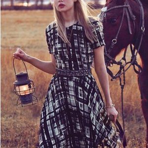 Anthropologie Cory Lynn Calter Dress, Size 10 - Like New